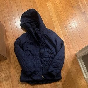 Girls north face parka